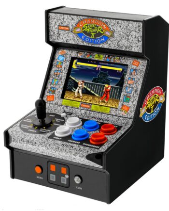 Arcade Street Fighter Champion Edition Micro Player Arkademaskine Geekd