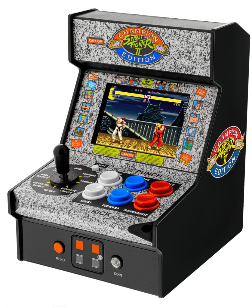 Arcade Street Fighter Champion Edition Micro Player Arkademaskine Geekd