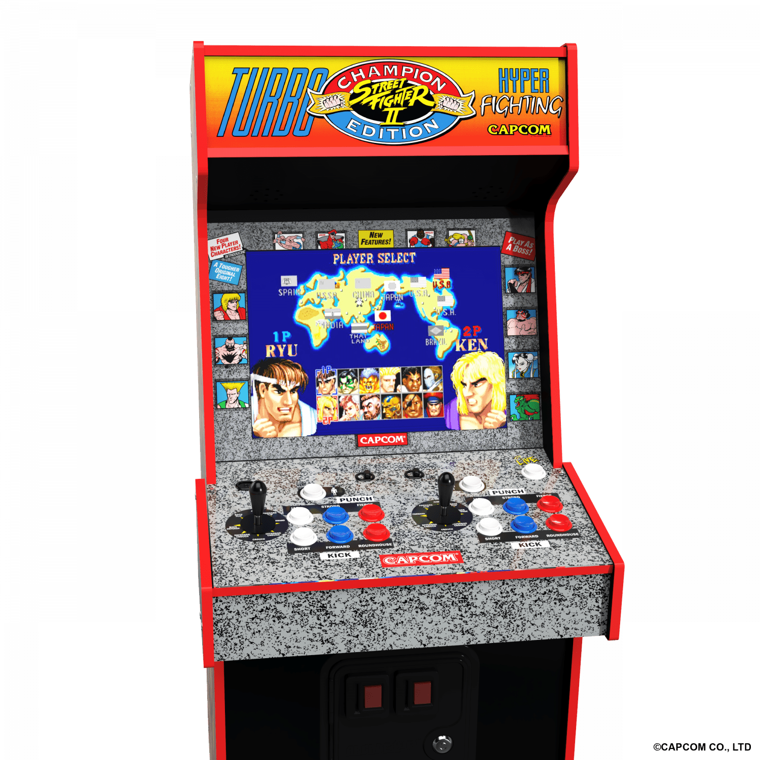 Arcade Street Fighter Legacy Wifi Enabled Arcade Machine Arkademaskine Geekd