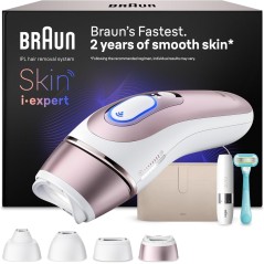Braun Expert Pl7442 Smart Ipl Hårfjerning Ampx2013 Rosenguld Inkl Mini Barbermaskine Etui