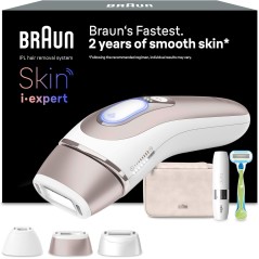 Braun Smart Ipl Skin Expert Pl7249 Ampx2013 Holdbar Hårfjerning Med App Venus Barbermaskine Etui