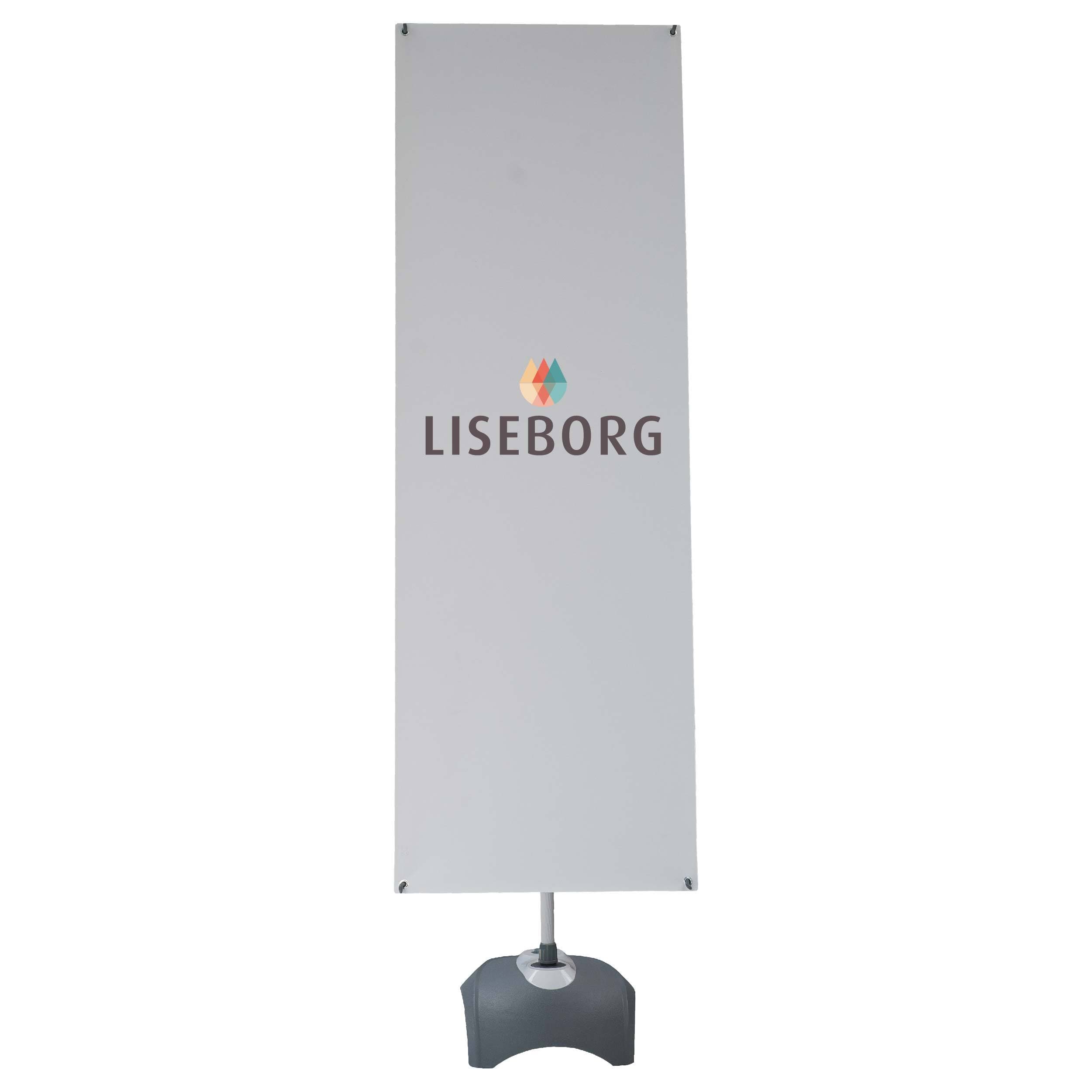 Dobbeltsidet Banner Outdoor 60x180cm