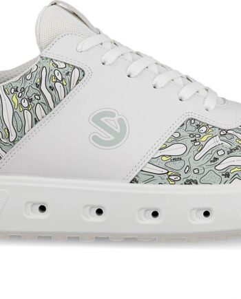 Ecco Street 720 Hybrid Vandtætte Herre Golfsko Uden Spikes White Ice Flower Str Normal