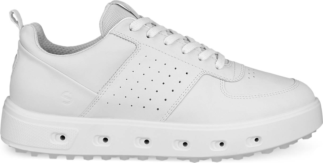 Ecco Street 720 Vandtætte Dame Golfsko Uden Spikes White Str Normal
