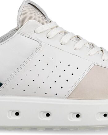 Ecco Street 720 Vandtætte Herre Golfsko Uden Spikes Gravel White Bay Green Str Normal
