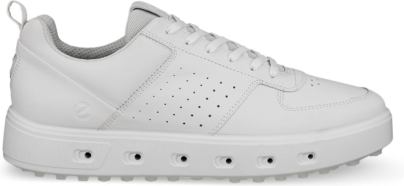 Ecco Street 720 Vandtætte Herre Golfsko Uden Spikes White Str Normal