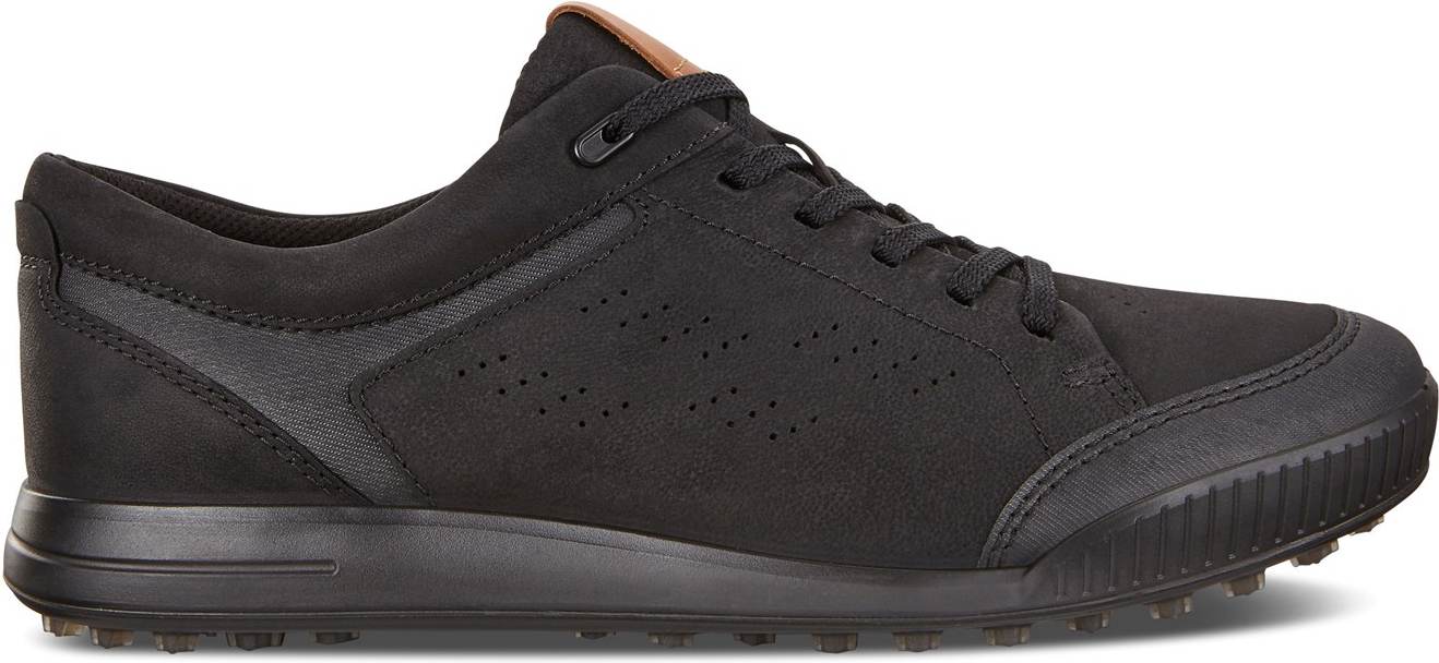 Ecco Street Retro Vandtætte Herre Golfsko Uden Spikes Black Str Normal