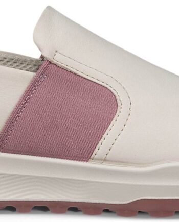 Ecco Street Vibe Slip Vandtætte Dame Golfsko Uden Spikes Limestone Blush Str Normal