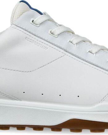 Ecco Street Vibe Vandtætte Herre Golfsko Uden Spikes White Federal Blue Str Normal