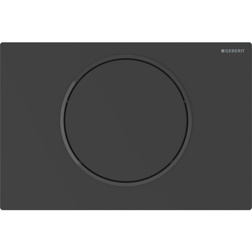 Geberit Sigma Round Betjeningsplade Med Skyllestyring Batteri Sort