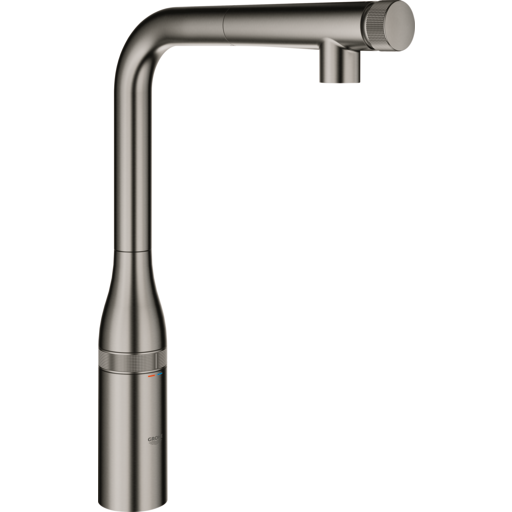 Grohe Essence Smartcontrol Køkkenarmatur Børstet Sort Krom