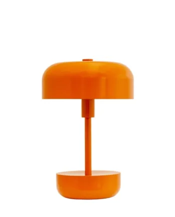 Haipot Portable Bordlampe Batterilampe Orange