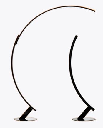 Kyudo Gulvlampe Kundalini Sort