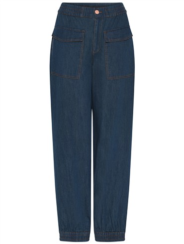 Lundgaard Bukser Dame Blue Denim