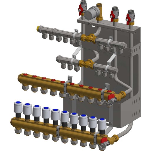 Metro Therm Fordelerunit Til System System Slimline
