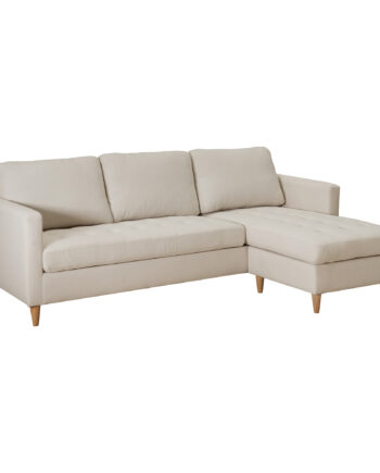 Milano Lounge Sofa Lys Sand Farvet Stof