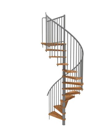 Minka Spiral Smart Spindeltrappe Gra ø120