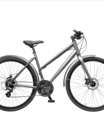 Mustang Hybrid Street Altus Ampquot Damecykel Med Gear Gun Metal