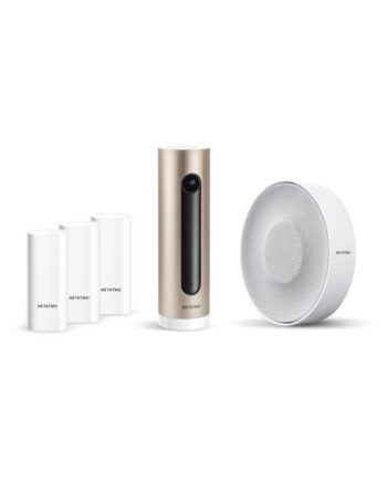 Netatmo Indoor Camerasensorssiren Smart Home Bundle 114022 Sikkerhedspakke