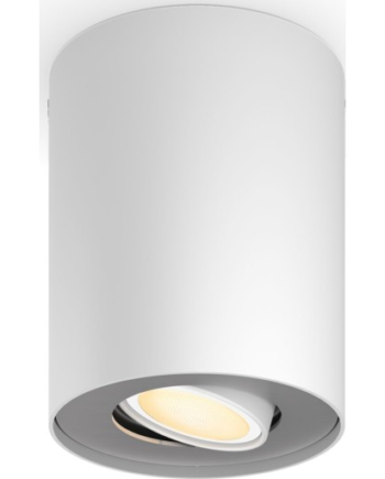 Philips Hue Pillar Påbygningsspot Hvid