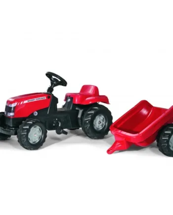 Rollykid Rød Massey Ferguson Med Anhænger
