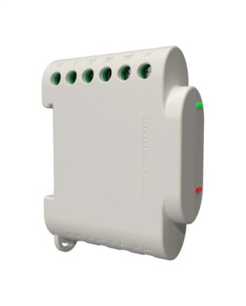 Shelly 3em Energimåler Effektmåler Til Faser Med Kontrol Hvid