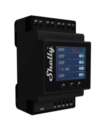 Shelly Pro 4pm Multikontakt Med Målefunktion