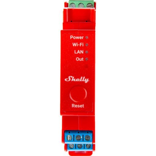 Shelly Pro Effektmåling Wifi Relæ