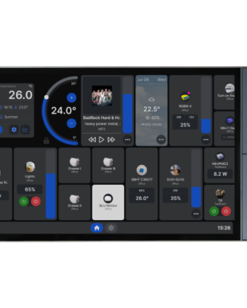 Shelly Vægdisplay Bluetooth   Sølv