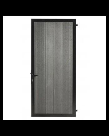 Smart Fence Dør 180 Med Sort Panel