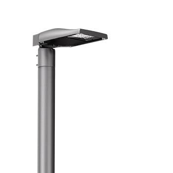 Solar Light Street Micro Led Vejarmatur 2800lm 4000k ø60 Flange Kabel