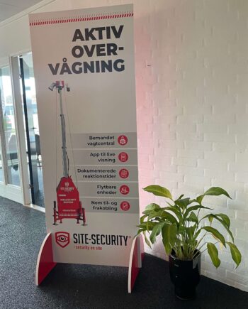 Stående Display 85x200cm