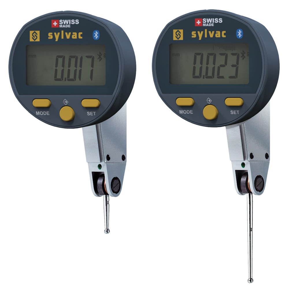 Sylvac Digital Vippeindikator Sdial Test Smart 001 Ip54 805 4323 Combi Model