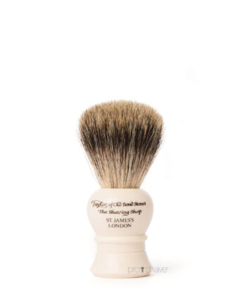 Taylor Old Bond Street Barberkost Pure Badger Traditional Ivory