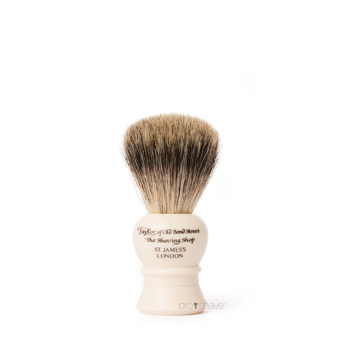 Taylor Old Bond Street Barberkost Pure Badger Traditional Ivory