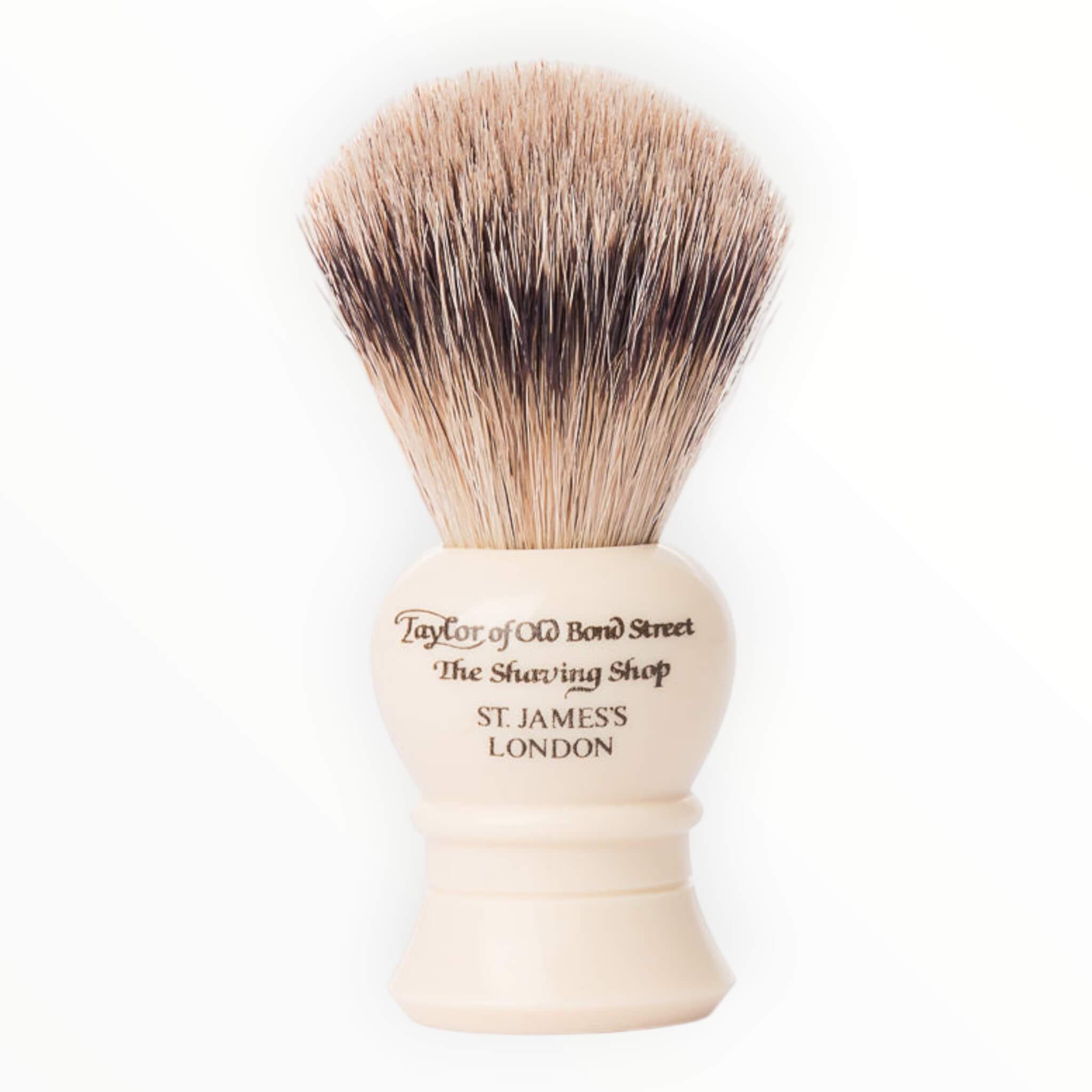 Taylor Old Bond Street Barberkost Super Badger Traditional Ivory