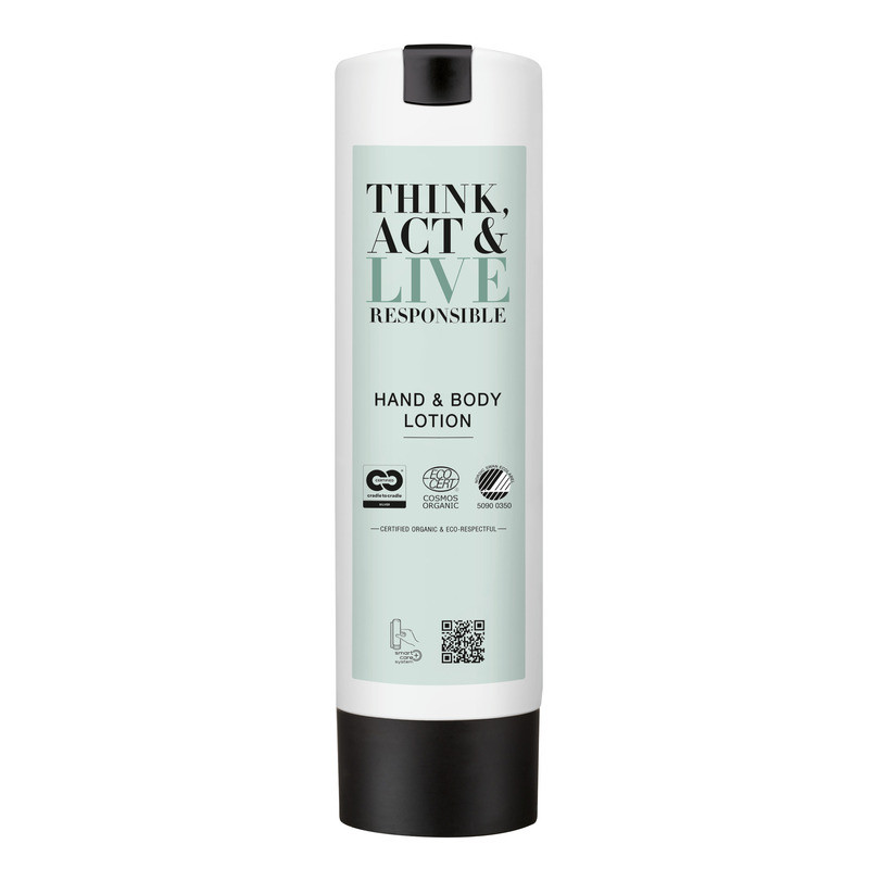 Think Act   Live Responsible Smart Care Body Lotion 300ml Tar300smhbl