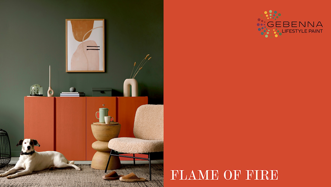 Træmaling: Fashion : Flame Fire
