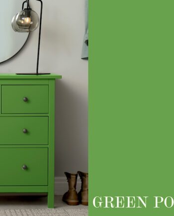 Træmaling: Fashion : Green Popsicle