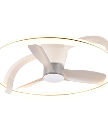 Trio Lighting Stockholm Loftventilator Med Lys Hvid
