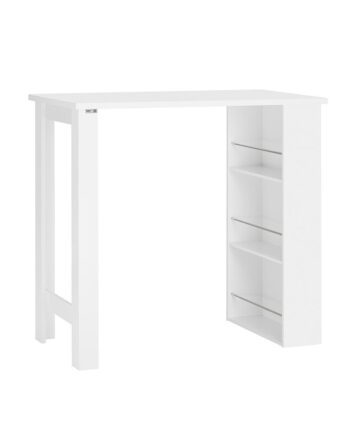 Barbord Smart Højbord Med Opbevaring Hvid 112x57x106 Borde Gt Barborde Daily Living