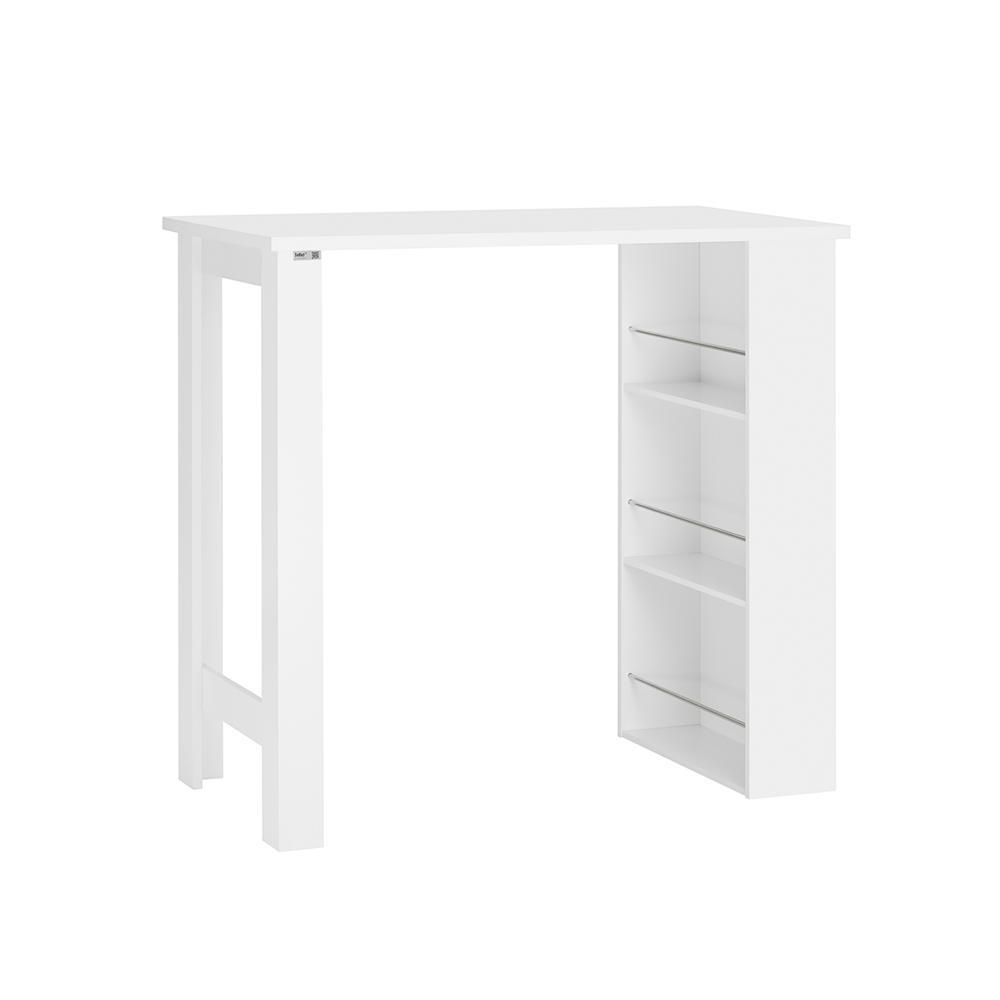Barbord Smart Højbord Med Opbevaring Hvid 112x57x106 Borde Gt Barborde Daily Living