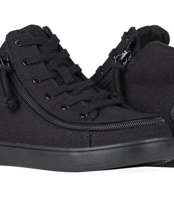 Billy Black Sneaker Klassisk Smart Lynlåssko Dame Women Bred Model
