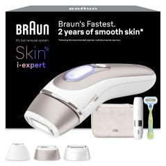 Braun Smart Ipl Skin Expert Pl7249 Ampx2013 Ipl Hårfjerner Hvid Rosaguld