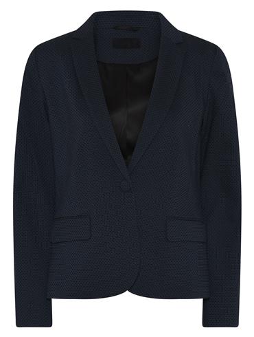 Cero Blazer Mørkeblå Mønstret