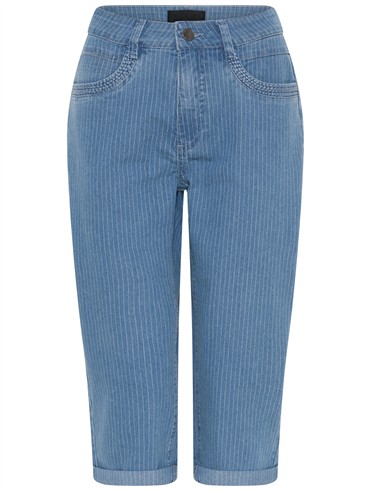 Cero Capri Blå Denim