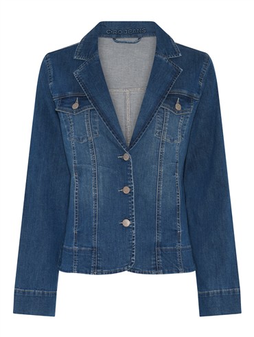 Cero Denim Jakke Blå