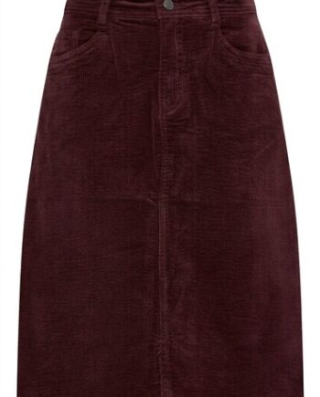 Cero Fløjlsnederdel Bordeaux 782