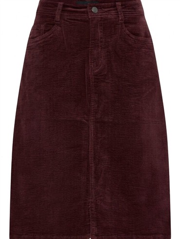 Cero Fløjlsnederdel Bordeaux 782