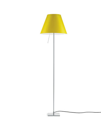 Costanza Gulvlampe D13 Luceplan Fast Højde  Tænd Sluk Smart Yellow